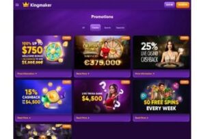 Leia mais sobre o artigo Kingmaker Casino in Deutschland: Erfahrungen, Bonus und Funktionen im Überblick